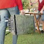 Pack Barbecue au Charbon de Bois Pliable en Acier Inoxydable et Tapis de Cuisson pour Four et Barbecue InnovaGoods