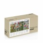 Pack Barbecue au Charbon de Bois Pliable en Acier Inoxydable et Tapis de Cuisson pour Four et Barbecue InnovaGoods