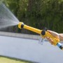 Pack Pistolet à Eau à Pression avec Réservoir 8 en 1 et Tuyau d’Arrosage Extensible InnovaGoods