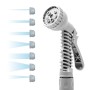 Pack Pistolet à Eau à Pression avec Réservoir 8 en 1 et Tuyau d’Arrosage Extensible InnovaGoods