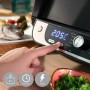 Pack Silicone Baskets with Brush for Air Fryers and Air Fryer with Grill, Accessories and Recipe Book InnovaGoods