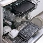 Pack Silicone Baskets with Brush for Air Fryers and Air Fryer with Grill, Accessories and Recipe Book InnovaGoods