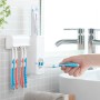 Pack Distributeur Dentifrice avec Porte-Brosses et Distributeur Savon Automatique InnovaGoods