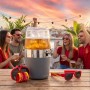 Beer Dispenser Cooling Pack InnovaGoods and 2 Roll-Up Sunglasses Sunfold Spain Red