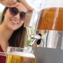 Beer Dispenser Cooler Pack InnovaGoods and 2 Roll-Up Sunglasses Sunfold Spain Black