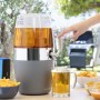 Beer Dispenser Cooler Pack InnovaGoods and 2 Roll-Up Sunglasses Sunfold Spain Black