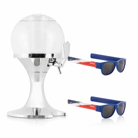 Beer Cooler Dispenser Pack InnovaGoods and 2 Roll-Up Sunglasses Sunfold France