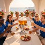 Beer Cooler Dispenser Pack InnovaGoods and 2 Roll-Up Sunglasses Sunfold France