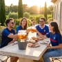 Beer Cooler Dispenser Pack InnovaGoods and 2 Rollable Sunglasses Sunfold France