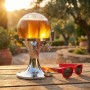 Beer Dispenser Cooling Pack InnovaGoods and 2 Folding Sunglasses Sunfold Spain Red