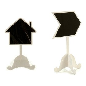 Ardoise Pincello BIG-S3602308 Maison Flèches 13,5 x 25 x 15 cm Support pied