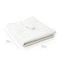 Surmatelas Chauffant Électrique Simple InnovaGoods 60 W 80 x 150 cm Blanc (Reconditionné A)