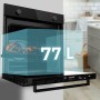 Oven Cecotec Bolero Hexa C126000 2800 W 77 L Black