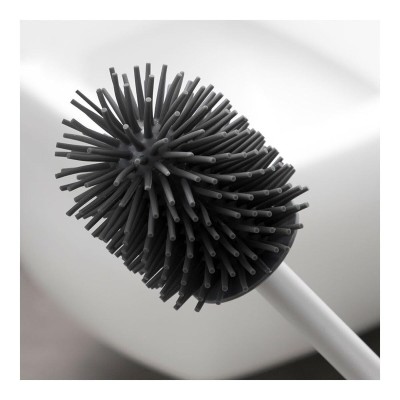 Brosse en Caoutchouc pour les Toilettes InnovaGoods V0103258 Caoutchouc Plastique (Reconditionné B)