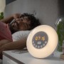 Rechargeable Sunrise Alarm Clock with Speaker InnovaGoods White (Refurbished A)