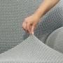 Housse de fauteuil à oreilles Sofaskins NIAGARA Gris clair (Reconditionné A)