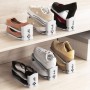 Range-chaussures Réglable InnovaGoods Gris Plastique 6 Unités (Reconditionné B)