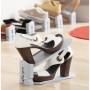 Range-chaussures Réglable InnovaGoods Gris Plastique 6 Unités (Reconditionné B)