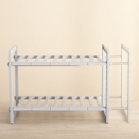 Extendable Under-Sink Shelf Unit InnovaGoods Stainless steel 2 Shelves (Refurbished B)