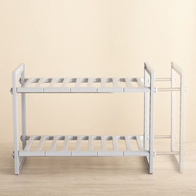 Extendable Under-Sink Shelf Unit InnovaGoods Stainless steel 2 Shelves (Refurbished B)