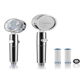 Eco-shower with Pressure Propeller and Purifying Filter Heliwer InnovaGoods Stainless steel (Refurbished A)