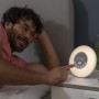 Réveil matin rechargeable avec enceinte InnovaGoods Blanc (Reconditionné B)