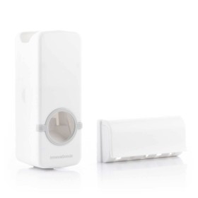 Toothpaste Dispenser and Holder InnovaGoods White Plastic (2 Units) (Refurbished B)