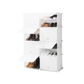 Armoire à chaussures InnovaGoods Blanc Fer (Reconditionné B)