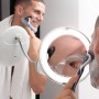 LED magnifying mirror with Flexible Arm and Suction Pad Mizoom InnovaGoods IG814786 White Glass (Refurbished A)