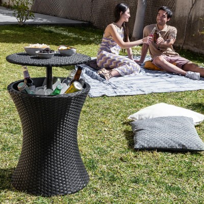 Table-Réfrigérateur de Jardin 3 en 1 InnovaGoods (Reconditionné B)