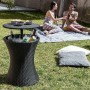 Table-Réfrigérateur de Jardin 3 en 1 InnovaGoods (Reconditionné B)