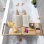 Plateau de Baignoire Extensible en Bambou InnovaGoods (Reconditionné B)