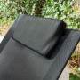 Folding Orbital Rocking Sun Lounger InnovaGoods ROCKING Black (Refurbished B)