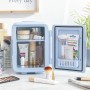 Mini Cosmetics Fridge InnovaGoods Blue (Refurbished B)