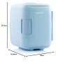 Mini Cosmetics Fridge InnovaGoods Blue (Refurbished B)