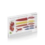 Set of Ceramic Coated Knives with Peeler Knoolvs InnovaGoods IG114918 Stainless steel 6 Pieces (Refurbished A)
