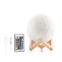 Lampe LED Rechargeable Lune InnovaGoods Moondy Blanc 1,5 W 3,7 V (1 Unité) (Reconditionné B)