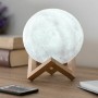 Lampe LED Rechargeable Lune InnovaGoods Moondy Blanc 1,5 W 3,7 V (1 Unité) (Reconditionné B)