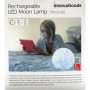 Lampe LED Rechargeable Lune InnovaGoods Moondy Blanc 1,5 W 3,7 V (1 Unité) (Reconditionné B)