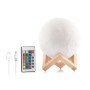 Rechargeable LED Moon Lamp InnovaGoods Moondy White 1,5 W 3,7 V (1 Unit) (Refurbished B)