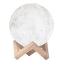 Lampe LED Rechargeable Lune InnovaGoods Moondy Blanc 1,5 W 3,7 V (1 Unité) (Reconditionné B)