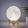 Lampe LED Rechargeable Lune InnovaGoods Moondy Blanc 1,5 W 3,7 V (1 Unité) (Reconditionné B)