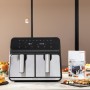 Friteuse à Air InnovaGoods   Noir 3400 W 8 L (Reconditionné B)