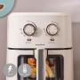 Air Fryer InnovaGoods   Cream 6,5 L 1700 W Stainless steel (Refurbished D)
