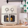 Friteuse à Air InnovaGoods   Crème 6,5 L 1700 W Acier inoxydable (Reconditionné D)