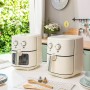 Friteuse à Air InnovaGoods   Crème 6,5 L 1700 W Acier inoxydable (Reconditionné D)