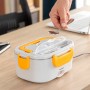 Lunchbox for offices and cars InnovaGoods Grey polypropylene Plastic 1,5 L (Refurbished D)