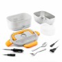 Lunchbox for offices and cars InnovaGoods Grey polypropylene Plastic 1,5 L (Refurbished D)