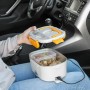 Lunchbox for offices and cars InnovaGoods Grey polypropylene Plastic 1,5 L (Refurbished D)