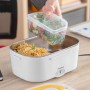 Boîte à lunch électrique pour le bureau et la voiture InnovaGoods Gris polypropylène Plastique 1,5 L (Reconditionné D)